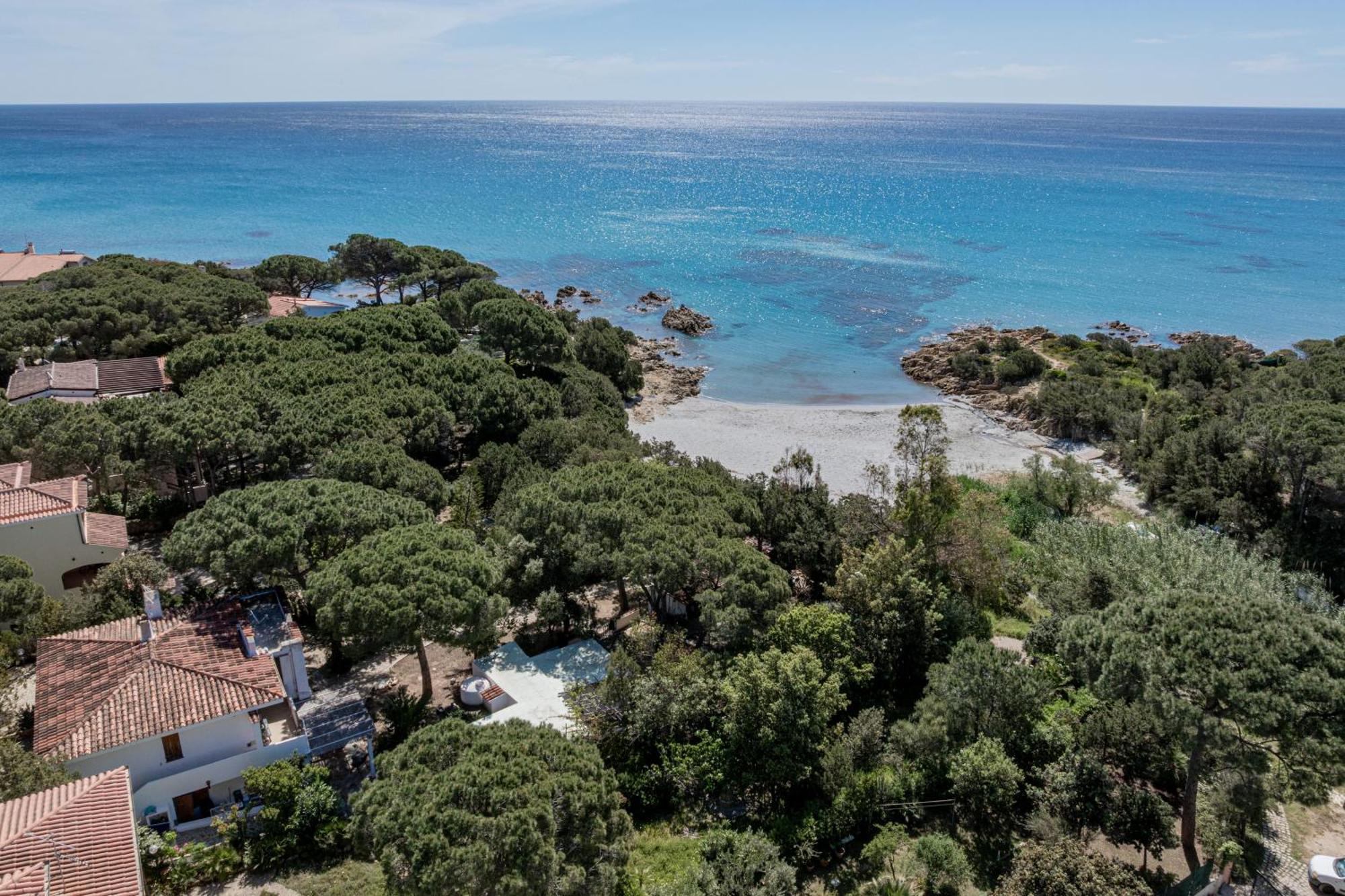 Casa Donatella, In Riva Al Mare! Villa Cala Liberotto Exteriör bild