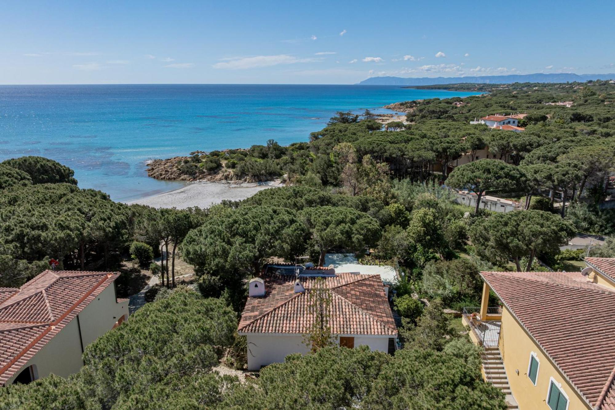 Casa Donatella, In Riva Al Mare! Villa Cala Liberotto Exteriör bild