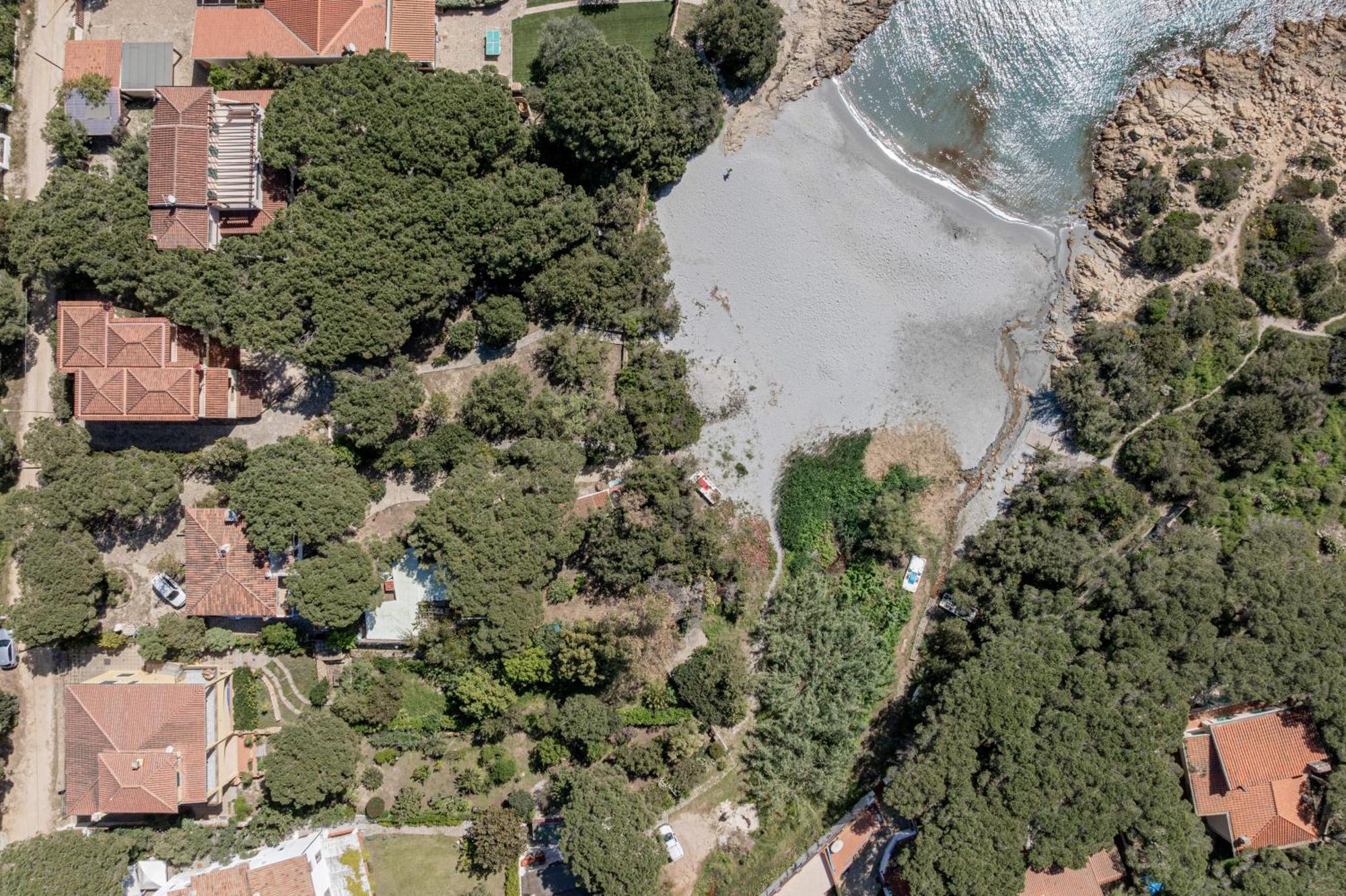 Casa Donatella, In Riva Al Mare! Villa Cala Liberotto Exteriör bild